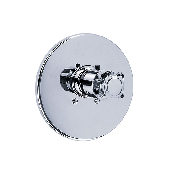 Shower mixer - Concealed wall thermostat ¾" without flow control, assembly set - Article No. 607.40.560.xxx