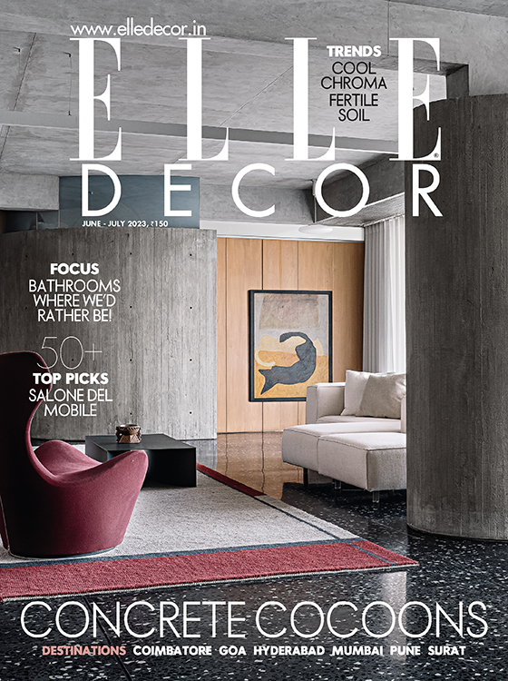 Elle Decor India, Magazin, Ausgabe, Juni, Juli, 2023, Front-Cover, Titelbild