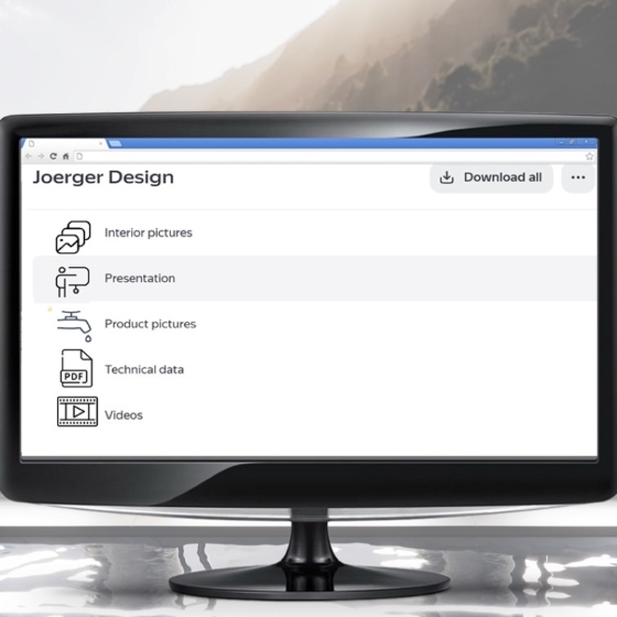 Jörger Design, дизайнерские смесители, медиатека, teaser