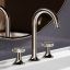 Jörger Design, anspruchsvolles Baddesign, Valencia, Silbernickel, Palissandro Blue, Marmor, Naturstein, Griff-Einlage, Schmuck-Edition, Waschtisch, Dreiloch-Batterie, raffiniert, elegant, stilvoll, luxuriös, Milldue, Hilton 05