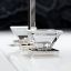 Jörger Design, bathroom, Empire Royal Crystal, washbasin, three-hole battery, faucet, polished nickel, crystal, clear, décor, handle, aesthetic, refined, purist, straight-lined, luxury, exclusive, Oliver, Jörger, Angelika, Böhm