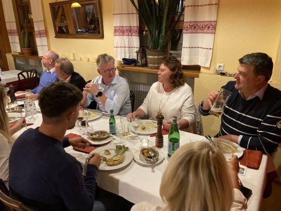 JÖRGER Dinner with the German / Austrian sales representatives 