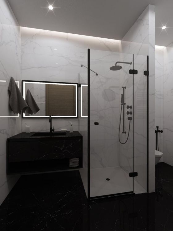 Designer Elena Petrakova, Seasons Design Studio, Cover, Valencia, Shower Combination, Black Matt