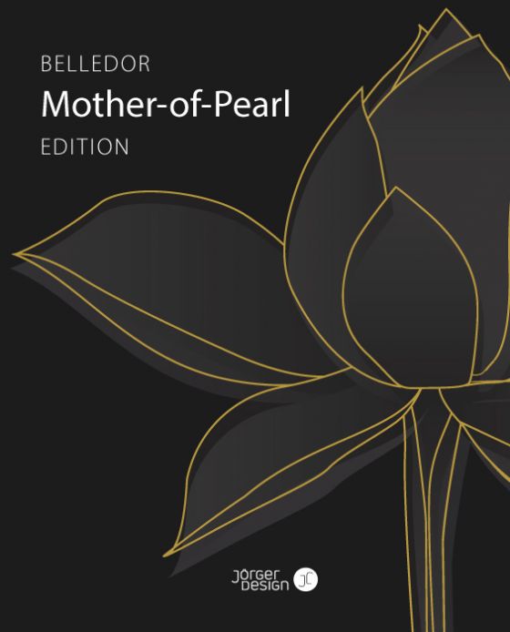 Jörger Design, Belledor, Mother of Pearl, mother-of-pearl, porcelain, new, edition, brochure, lotus, blossom, exclusive, luxurious, elegant, innovation, Fürstenberg, Joerger