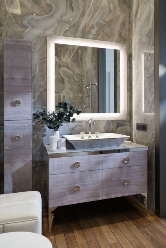 Jörger Design, Valencia, design armatur in silbernikel, elegantes Badinterieur, zeitlos, luxuriös
