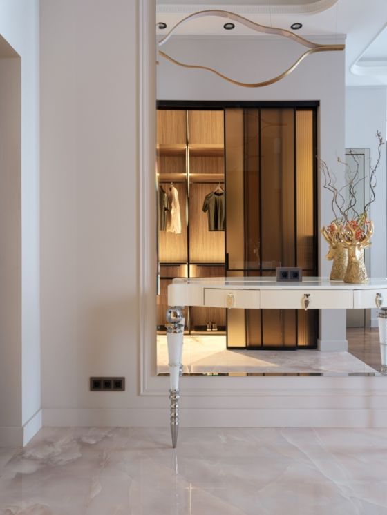 Designer Andrey Silaev, Premium Interieur, Eingagn, Art Deco