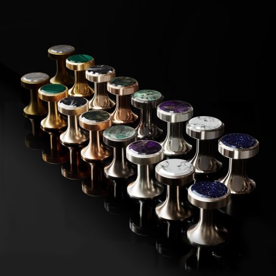 Jörger Design, Designarmatur VALENCIA, exclusiv Dekor, Griffe mit Edelstein, Amethyst, schwarzer Marmor, Malachit, weißer Türkis, blauer Aventurin, Labradorit, Amazonit, Palissandro Blue