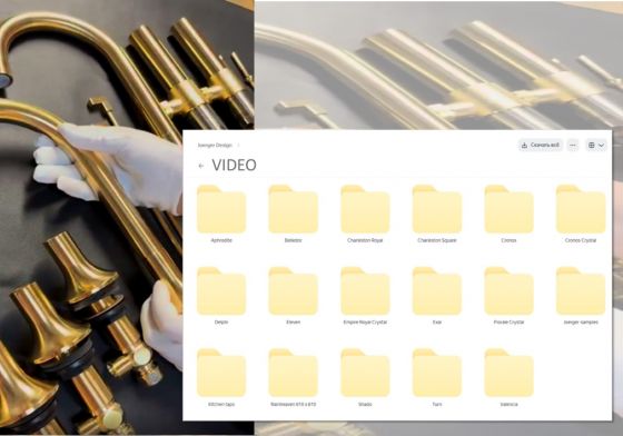 Jörger Design, дизайнерские смесители, видео, онлайн каталог, download, медиатека, элитные смесители, для дизайнеров, SMM, reels