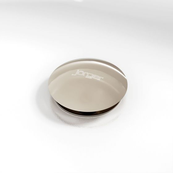 Jörger Design, Belledor, донный клапан, в серебристом никеле