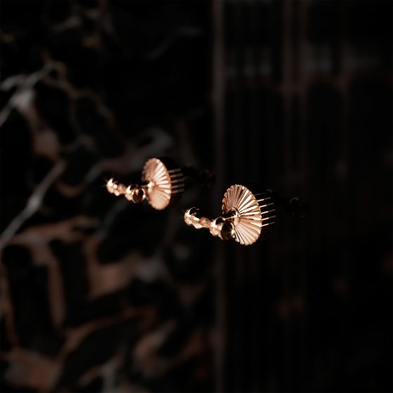 Jörger Design, крючок для полотенец, серия Cronos в розовом золоте 