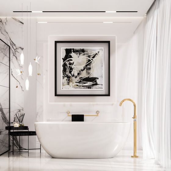 Jörger Design, Shadó, sunshine, natural stone, white Turquoise, free standing tub mixer, tub mixer, neoclassical, joerger