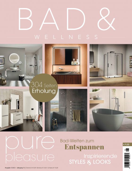 Magazin Bad Wellness Titel+Doppelseite Joerger Fruehling 2023 Seite 21 22