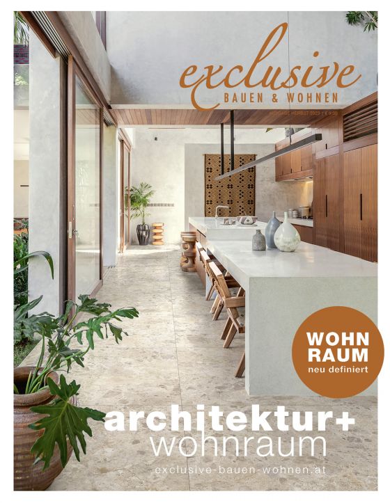 Magazin exclusive Bauen und Wohnen Titel+Doppelseite Joerger Herbst 2023 Seite 222