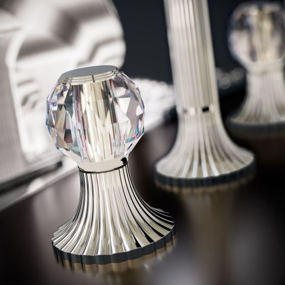 Cronos Crystal, premium, fittings, fittings handles, Swarovski crystal ball, Jörger, Design 