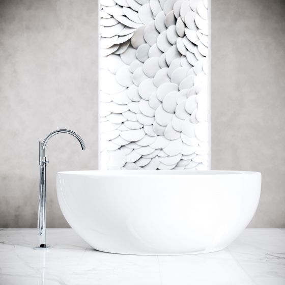 Jörger, Design, Charleston Royal, Design style, modern and minimalist, Dreamteam, freestanding bath tap, freestanding bathtub