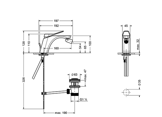 633.10.111.xxx Specification drawing mm