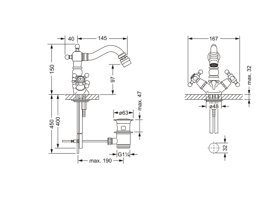 109.10.100.xxx Specification drawing mm