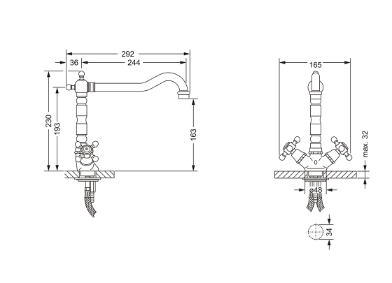 109.10.620.xxx Specification drawing mm