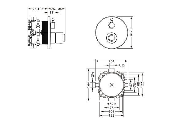 109.40.380.xxx Specification drawing mm