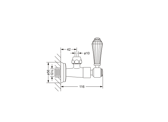 129.12.100.xxx-AA Specification drawing mm