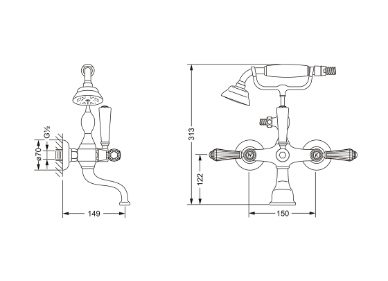 129.20.100.xxx-AA Specification drawing mm