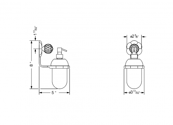 600.00.006.xxx-AA Specification drawing inch