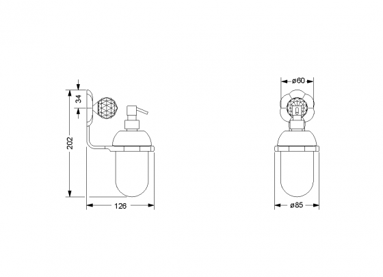 600.00.006.xxx-AA Specification drawing mm