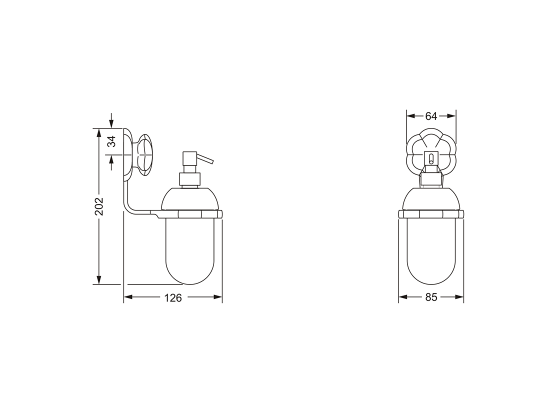 600.00.006.xxx Specification drawing mm