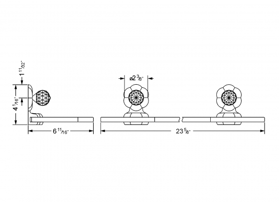 600.00.009.xxx-AA Specification drawing inch