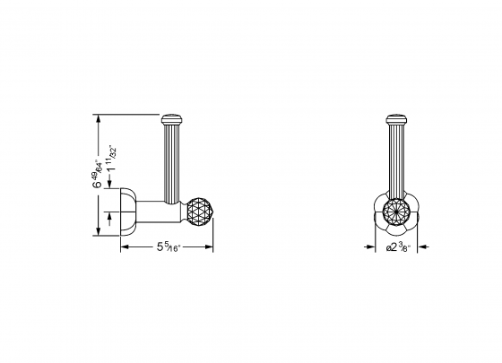 600.00.015.xxx-AA Specification drawing inch