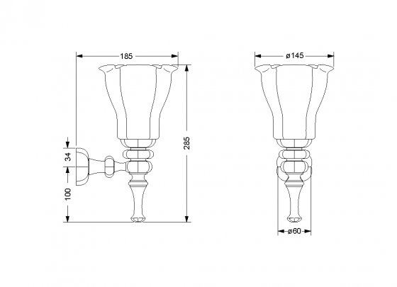 600.00.061.xxx Specification drawing mm