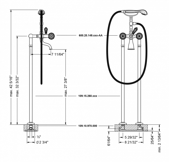 600.20.149.xxx-AA Specification drawing inch