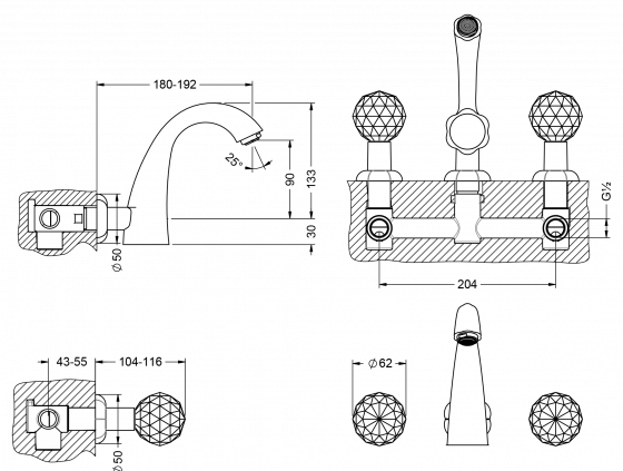 600.30.360.xxx-AA Maßzeichnung mm