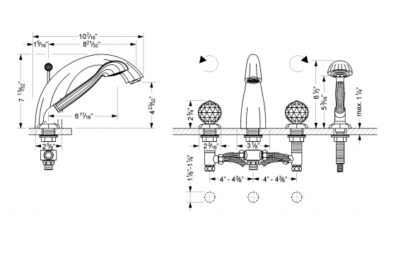 600.40.100.xxx-AA Specification drawing inch