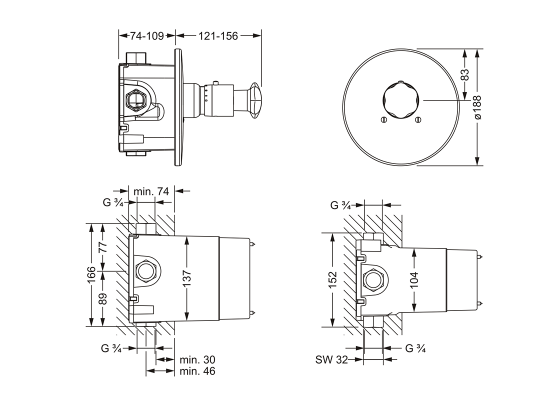 600.40.560.xxx Specification drawing mm