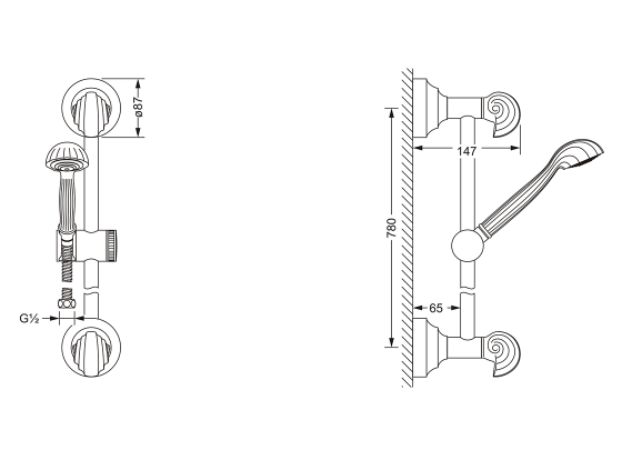 601.13.310.xxx Specification drawing mm
