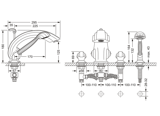 601.40.100.xxx Specification drawing mm