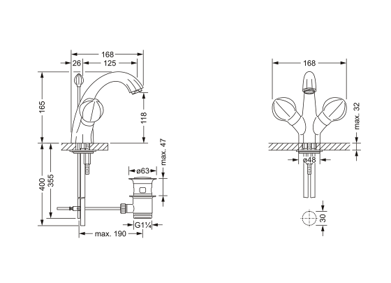 603.10.300.xxx Specification drawing mm