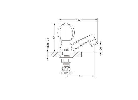 603.10.400.xxx Specification drawing mm