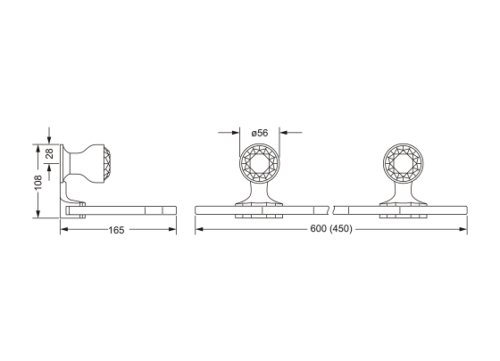 605.00.009.xxx Specification drawing mm