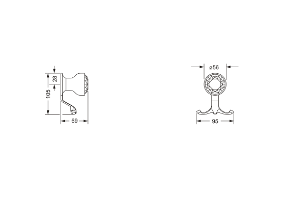 605.00.022.xxx Specification drawing mm