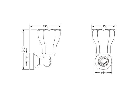 605.00.061.xxx Specification drawing mm