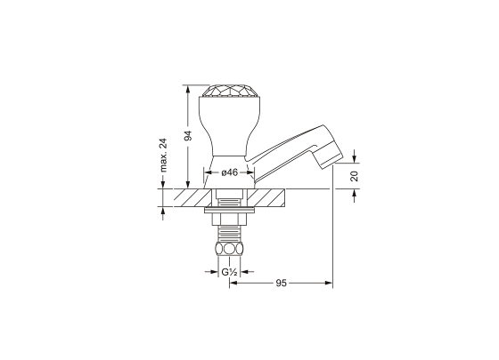 605.10.400.xxx Specification drawing mm