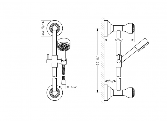 605.13.310.xxx Specification drawing inch