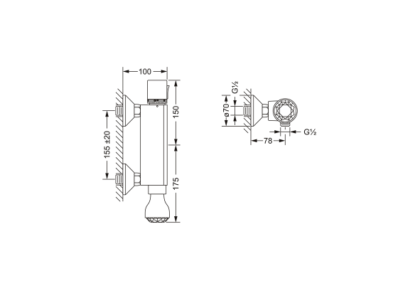 605.20.250.xxx Specification drawing mm