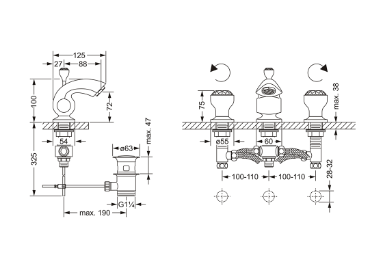 605.30.200.xxx Specification drawing mm