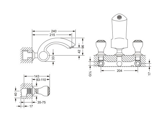 605.30.360.xxx Specification drawing mm