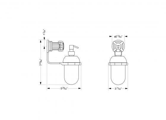 607.00.006.xxx Specification drawing inch