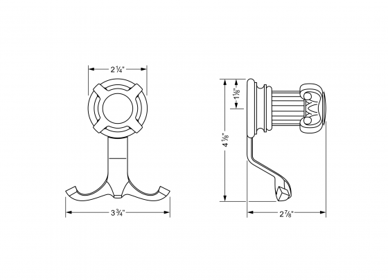 607.00.022.xxx Specification drawing inch