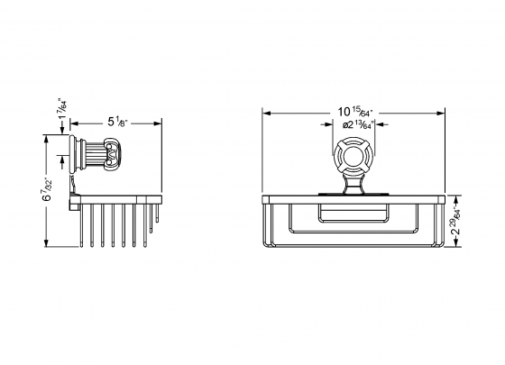 607.00.105.xxx Specification drawing inch